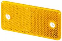 HELLA reflector backlight 44x94 yellow pvc-geh.m.2bef.schr. - thumbnail
