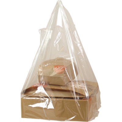 Hemddraagtas LDPE 30x10x60cm 25mu transparant 1000 stuks