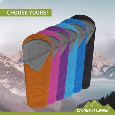 Oventure sleepplus mummy slaapzak roze