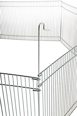 TRIXIE KNAAGDIERREN METAAL GEGALVANISEERD DIA 90 CM 48X25CM