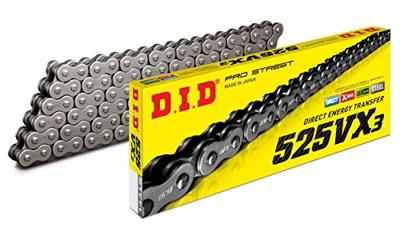D.I.D Chain did 525 vx3 110 n gray/gray open