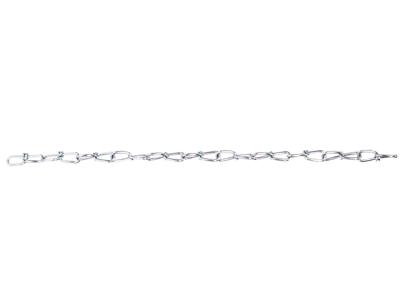 EUROLITE Double Loop Chain 2.5mm, WLL 20kg, 33cm EUROLITE Double Loop Chain 2.5mm, WLL 20kg, 33cm