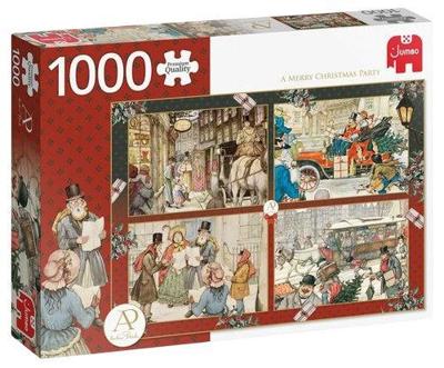 Anton Pieck Vrolijk Kerstfeest Puzzel 1000 Stukjes