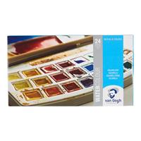 Van Gogh Aquarelverf Set In Kunststof Etui - thumbnail