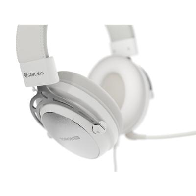 Genesis witte koptelefoon