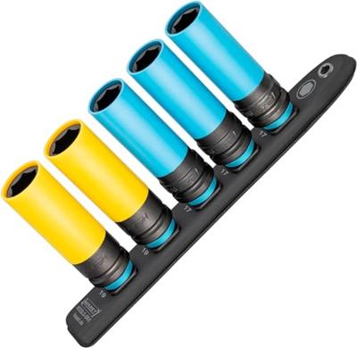 Hazet 903Slg-SR/5 Dop (zeskant) Houderstrip 5-delig Vierkant, 1/2 (12.5 mm)