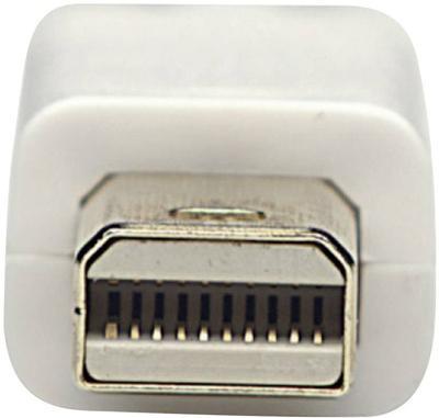 Manhattan 324748-CG DisplayPort-kabel Mini-displayport / DisplayPort Adapterkabel Mini DisplayPort-stekker, DisplayPort-stekker 2.00 m Wit Manhattan 324748-CG DisplayPort-kabel Mini-displayport / DisplayPort Adapterkabel Mini DisplayPort-stekker, DisplayPort-stekker 2.00 m Wit