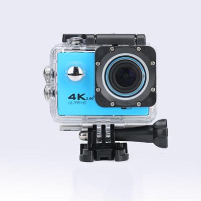 WIFI waterdichte actie camera fietsen 4K camera ultra duiken 60PFS kamera helm fiets cam Onderwatersport 1080P camera (blauw)