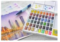 Faber Castell FC-169748 Waterverf Faber-Castell In Box Met 48 Kleuren - thumbnail