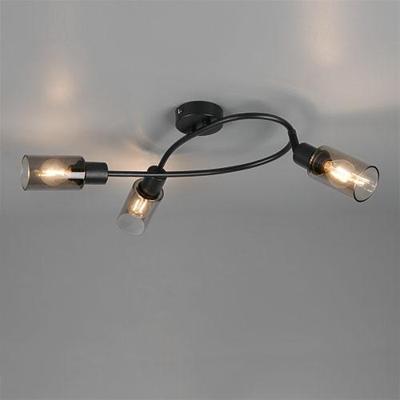 Trio Design plafondlampMars 3-lichts zwart - R80013932