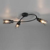 Trio Design plafondlampMars 3-lichts zwart - R80013932 - thumbnail