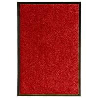 VidaXL Deurmat wasbaar 40x60 cm rood - thumbnail