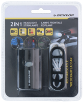 Dunlop 2in1 hoofdlamp - thumbnail