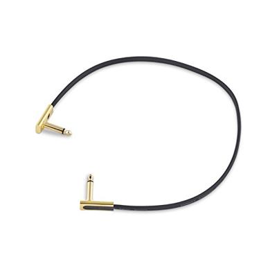 RockBoard Gold Series Flat Patch Cable zwart 45 cm