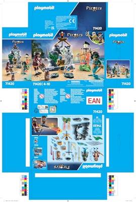 Playmobil® pirates 71420 schatzoeken - thumbnail