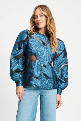 POM Amsterdam Blouse Dashing Nights Organza