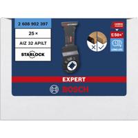 Bosch Accessoires EXPERT Starlock CoatedCarbide invalzaagblad AIZ 32 APILT Carbide, Multimaterial, Curved-Tec 32 x 46 mm 1 Bulk - 2608902397 - thumbnail