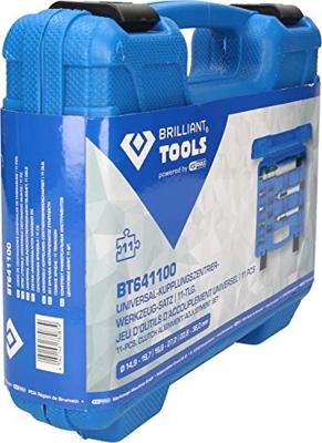 Universele koppelingscentreergereedschapsset, 11-delig Brilliant Tools BT641100 Universele koppelingscentreergereedschapsset, 11-delig Brilliant Tools BT641100