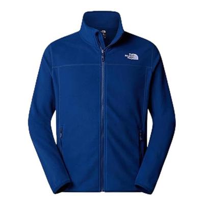 The North Face 100 Glacier Full Zip Fleece Heren Estate Blue XXL