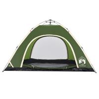 VidaXL Tent 5-persoons snelontgrendeling groen - thumbnail