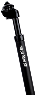 Zadelpen Ergotec verend SP-4.0 ø27.2 / 350 mm - zwart
