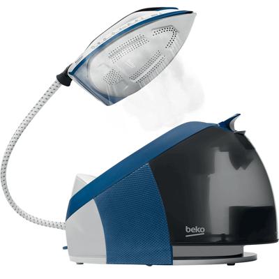 Beko SGA8328D stoomstrijkijzer station 2800 W Keramische zoolplaat Blauw, Wit Beko SGA8328D stoomstrijkijzer station 2800 W Keramische zoolplaat Blauw, Wit