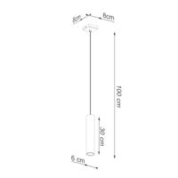 Hanglamp LAGOS 1 gepolijst goud - thumbnail