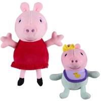 Peppa Pig & Baby Set Pluche 2-delig - thumbnail