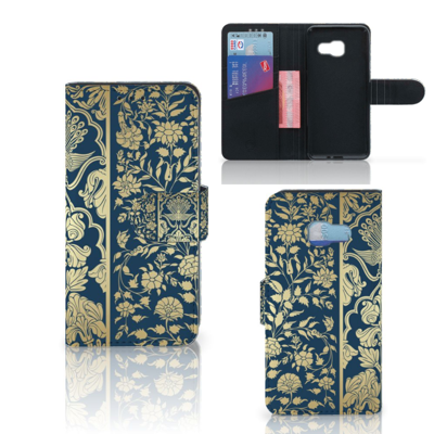 Samsung Galaxy A3 2017 Hoesje Beige Flowers Samsung Galaxy A3 2017 Hoesje Beige Flowers