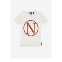 NIK&NIK T-shirt Kim N met printopdruk offwhite/rood - thumbnail