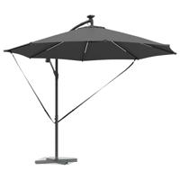 VidaXL Parasol antraciet 294 x 294 x 248 cm polyester en aluminium - thumbnail