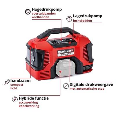 Einhell PRESSITO Solo - Accu Compressor | 18V | 11 bar | 21 L/Min - 4020460 4020460 - thumbnail