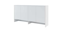 Opzetkast CONCEPTION PRO 4 deuren (hoogte 110 cm) mat wit - thumbnail