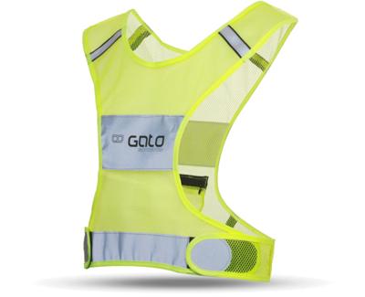 Outwet Gato x vest reflective neongeel maat s