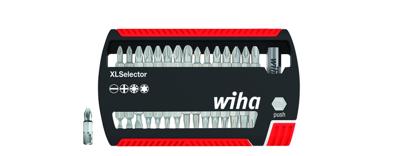 Wiha XSelector 29417 Bitset 31-delig Plat, Kruiskop Phillips, Kruiskop Pozidriv, Binnen-Torx