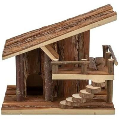 Trixie huis jule voor hamsters schorshout