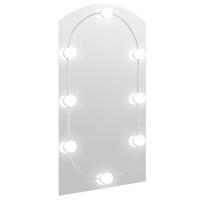 VidaXL Spiegel met led-verlichting boog 90x45 cm glas - thumbnail