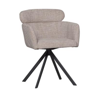 WOOOD Draaibare Eetkamerstoel 'Fenne' Geweven, kleur Naturel WOOOD Draaibare Eetkamerstoel 'Fenne' Geweven, kleur Naturel