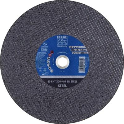 PFERD TOOLS 80 EHT 300-4,0 SG STEEL/20,0 61329320 Doorslijpschijf recht 300 mm 20 stuk(s) Gietijzer, Staal