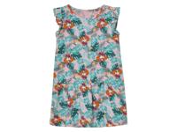 Kinderjurk (roze/groen, 110/116) - thumbnail