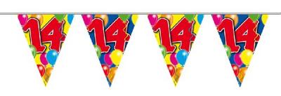 Vlaggenlijn Leeftijd 14 Jaar - 10 meter