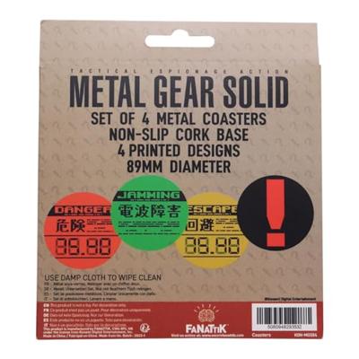 Metal Gear Solid Coaster 4-Pack