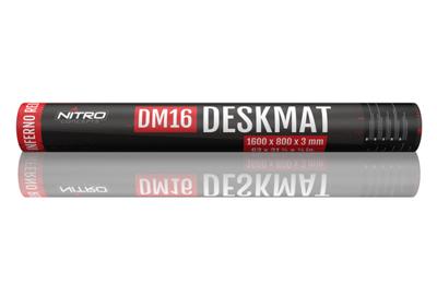 Nitro Concepts DM16 Gaming muismat Zwart, Rood - thumbnail