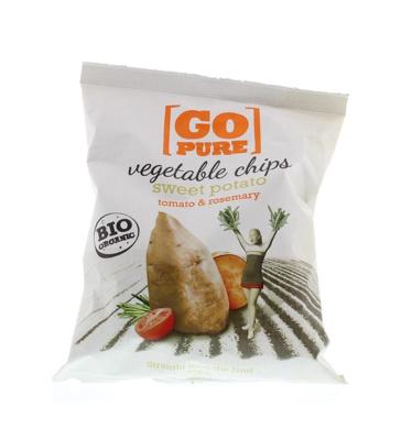 Chips sweet potato tomato & rosemary bio 80 Gram