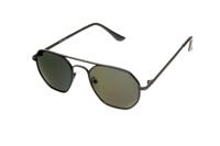 Kost zonnebril unisex zwart/groen (PZ20 077) - thumbnail