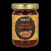 Yakso Thai red curry paste (bumbu bali) bio 100 Gram - thumbnail