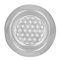 Vitaalwaterkaraf Alladin Glas 1300 ml met Witte Bloem des Levens - thumbnail