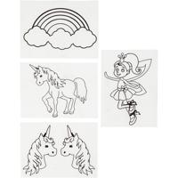 Creativ Company Krimpfolie met motieven eenhoorn - thumbnail