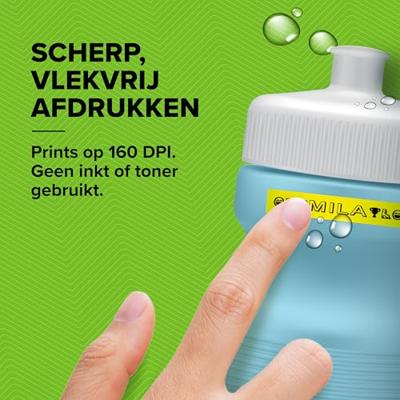 DYMO S0721530 Labeltape Kunststof Tapekleur: Transparant Tekstkleur: Zwart 12 mm 4 m