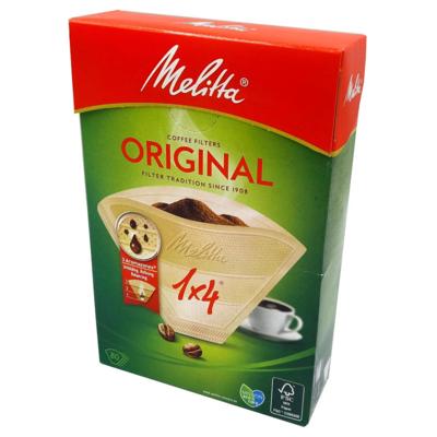 Melitta koffiefilter 1x4 80st Melitta koffiefilter 1x4 80st